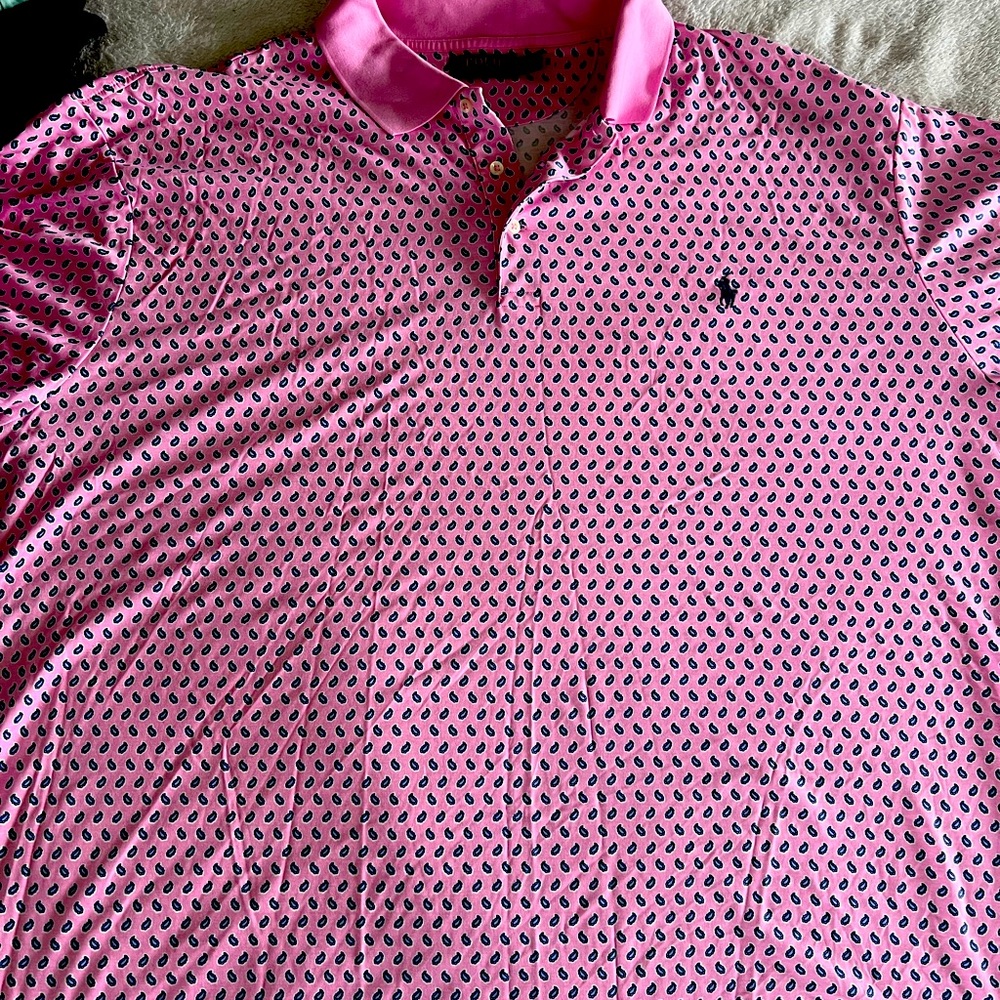 Ralph Lauren Polo Shirt 3XLT Pink